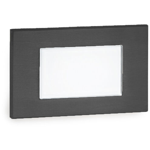 Tyler 12 2 watt Black Step and Wall Lighting in 3000K, WAC Landscape