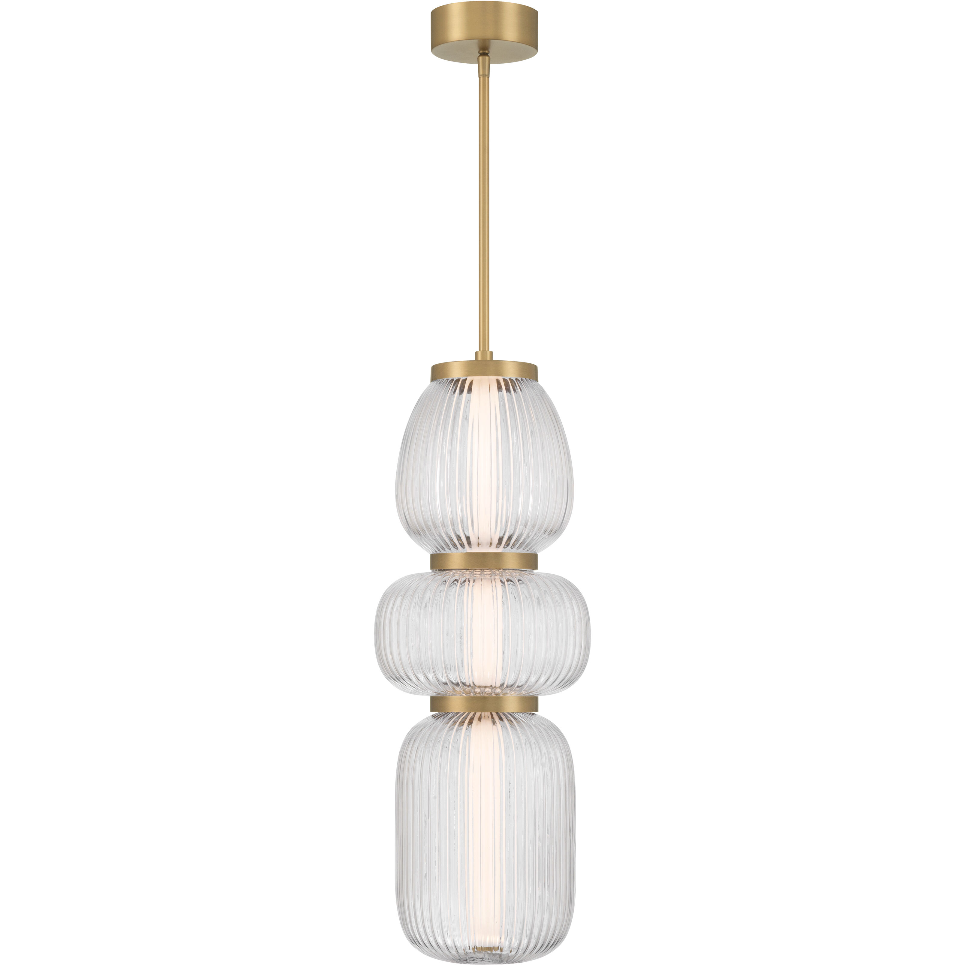 Cordel LED 9.5 inch Legacy Brass Mini Pendant Ceiling Light