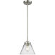 Nouveau Large Cone 1 Light 7.75 inch Mini Pendant