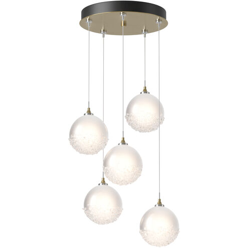 Fritz 5 Light 15.4 inch Modern Brass Pendant Ceiling Light
