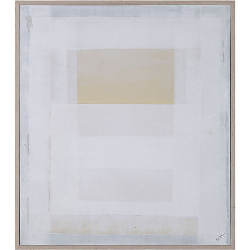 Morgen White/Beige Canvas Art