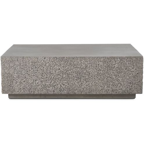 Hesston 48 X 15 inch Concrete Outdoor Coffee Table