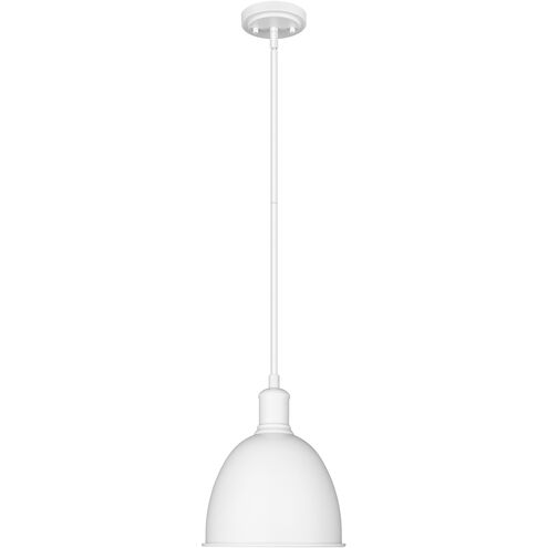 Sawyer 1 Light 8.25 inch Satin White Pendant Ceiling Light
