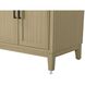 Virginia 72 X 35 inch Honey Brown Bathroom Vanity Cabinet