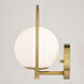 Bucktown LED 9.5 inch Natural Brass Wall Light
