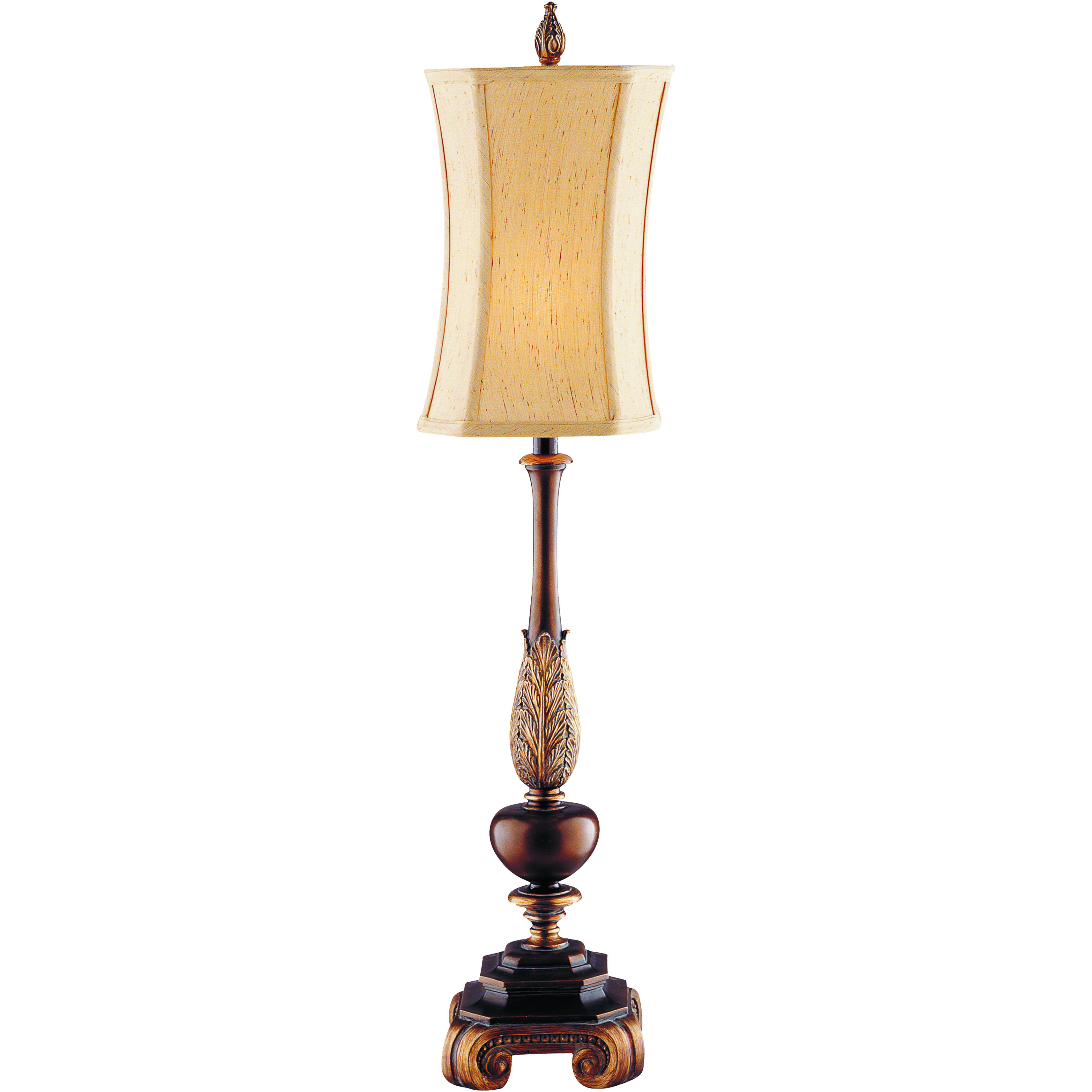 Sweet Ginger 35.5 inch 60 watt Antique Gold Table Lamp Portable Light