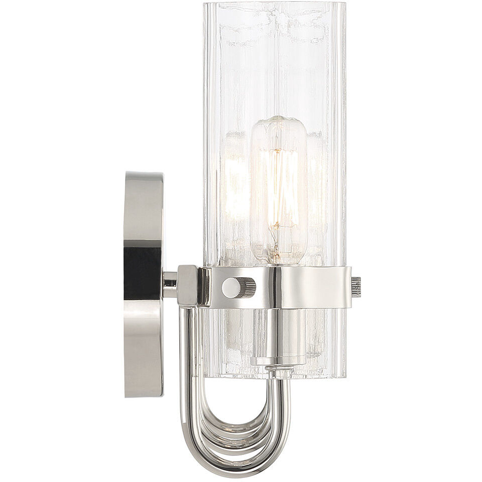 Brook 3 Light 22 inch Chrome Vanity Light Wall Light