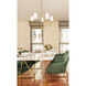 Shannon 5 Light 32 inch Rubbed Brass Chandelier Ceiling Light