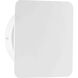 Z-2025 LED LED 6 inch Satin White Outdoor Wall Light, Progress LED