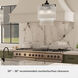 Ontario 3 Light 17.1 inch Matte Black Pendant Ceiling Light, Large