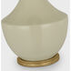 Chapman & Myers Lambay 32 inch 5.00 watt Coconut Cordless Table Lamp Portable Light in Coconut Porcelain