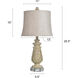 Signature 27 inch 60 watt Gray Wash Table Lamp Portable Light
