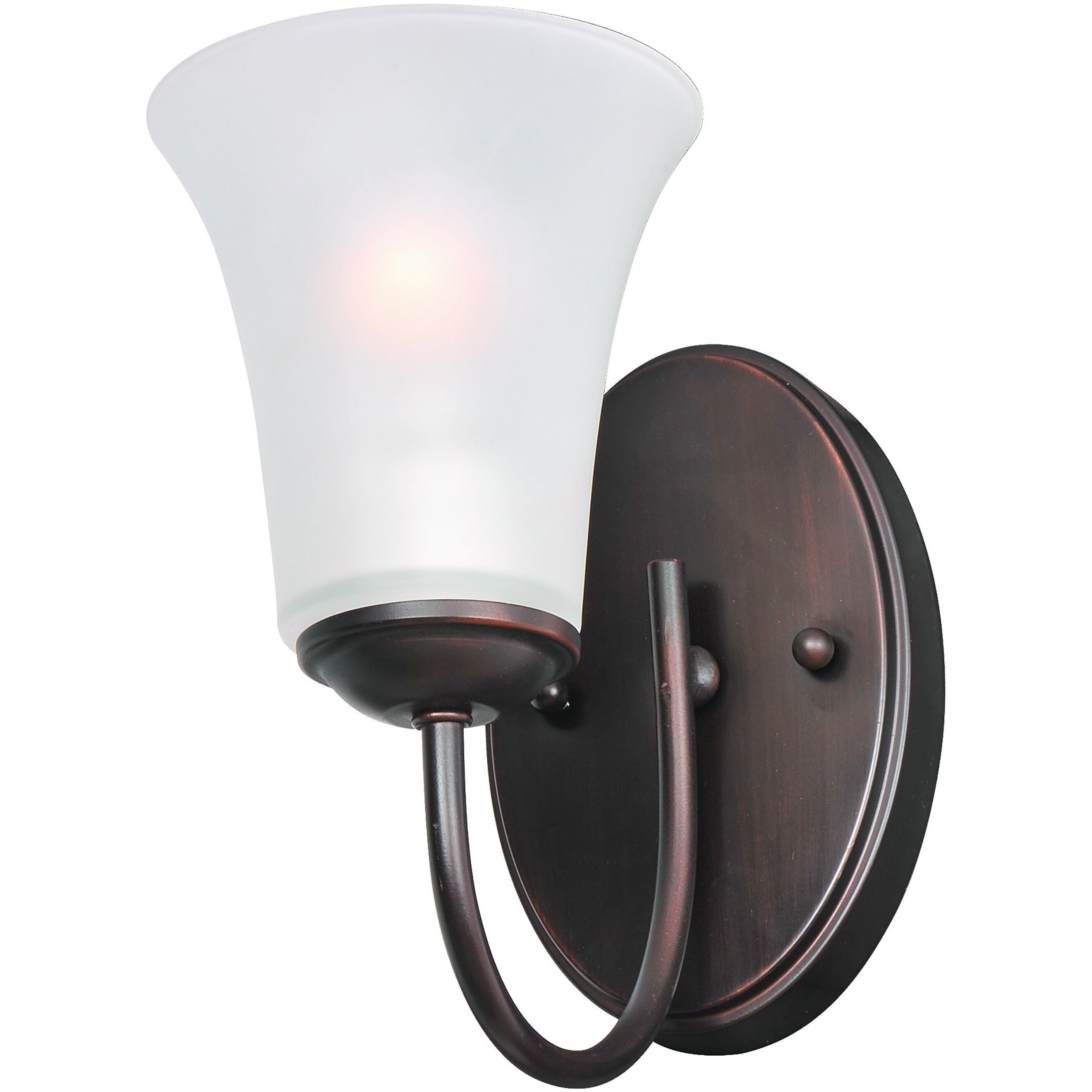 Logan 1 Light 9 inch Oil Rubbed Bronze Bath Vanity Wall Light