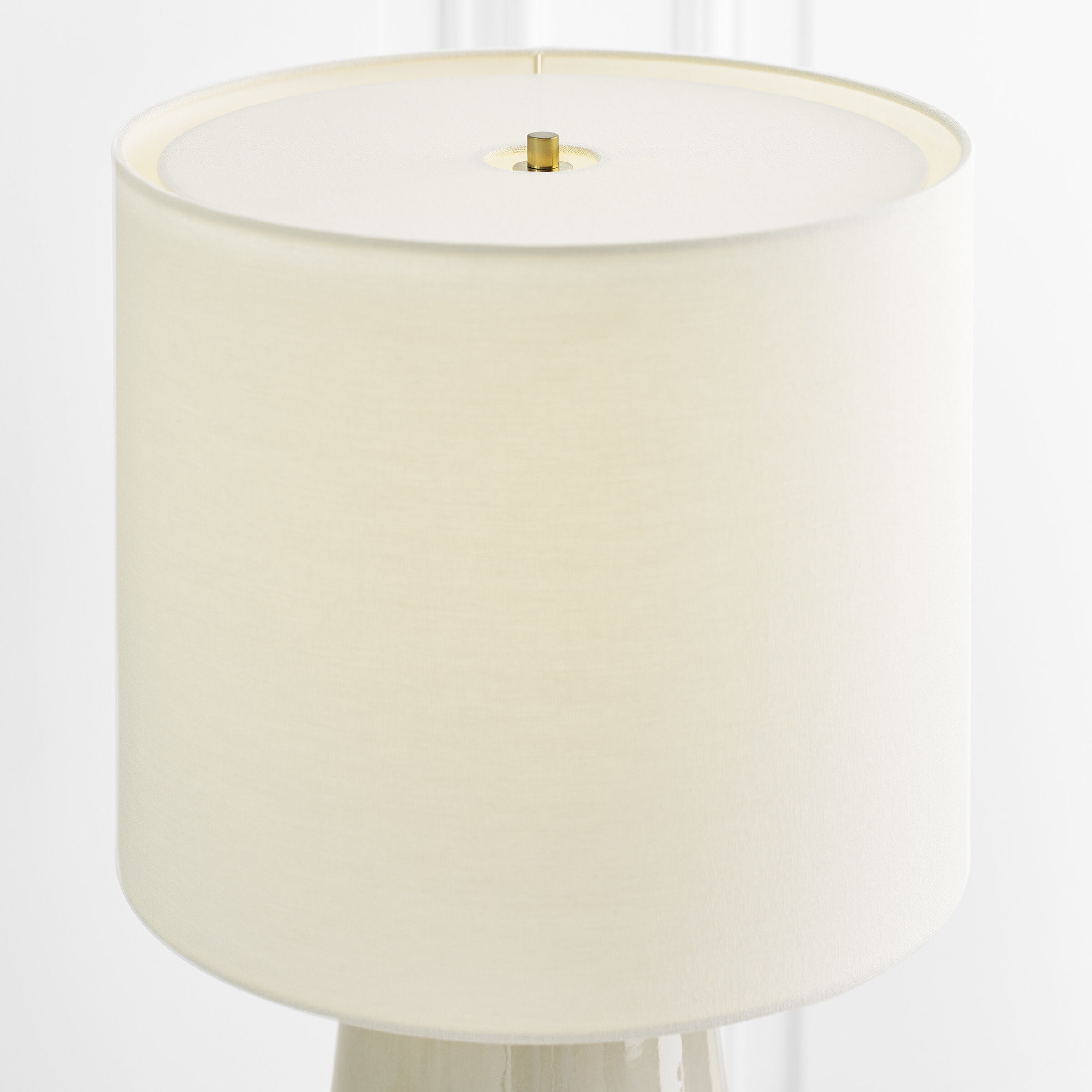 Barbara Barry Vessel 27.38 inch 9.00 watt Shellish Grey Table Lamp Portable Light