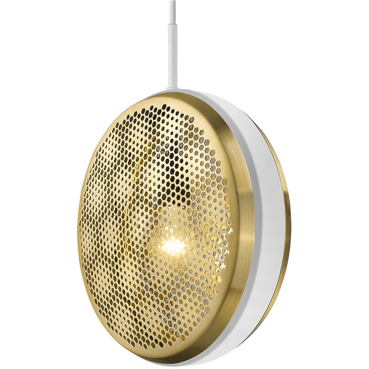 Tholos 1 Light 6 inch White Pendant Ceiling Light