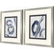Breakdown Blue and Green and Metallic Framed Art, The Studio