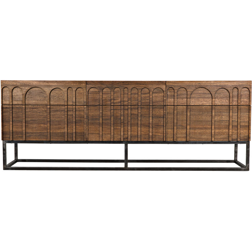 Casanova 83 X 21 inch Dark Walnut Sideboard