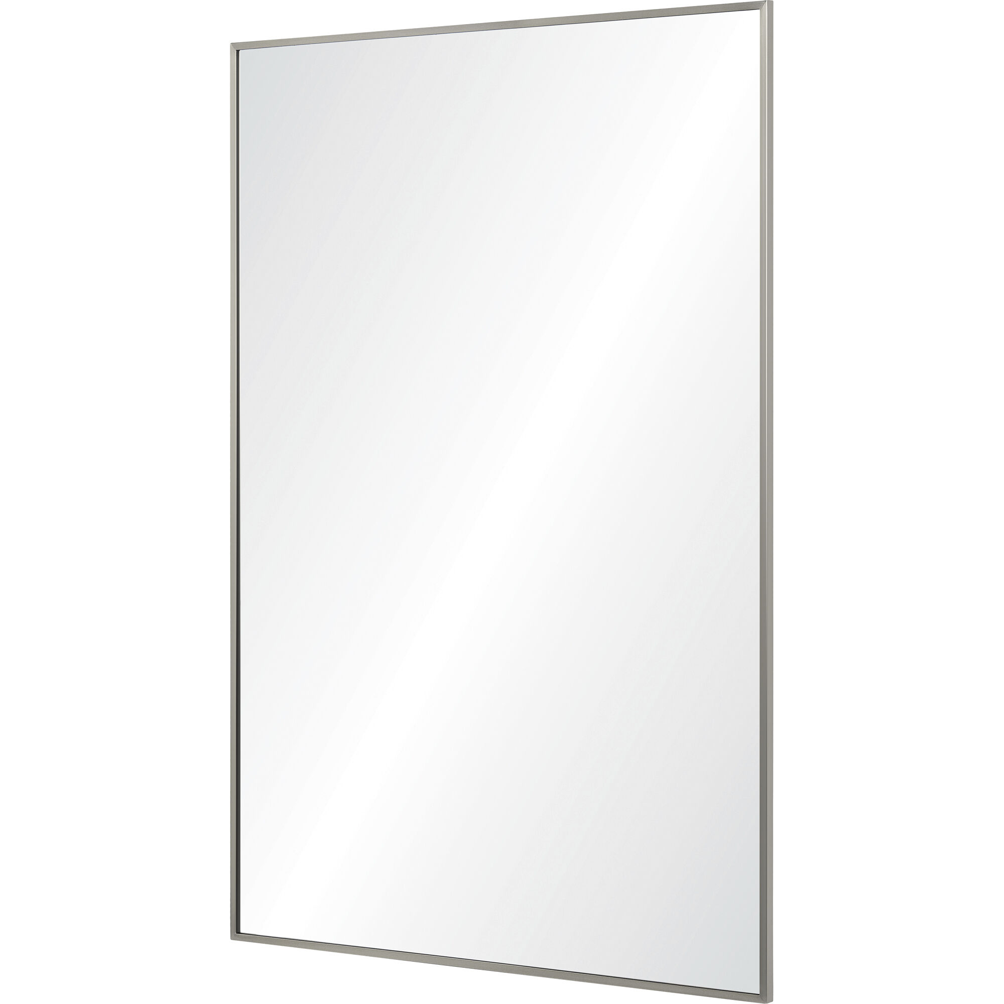 Roderick 35.5 X 23.5 inch Satin Nickel Wall Mirror