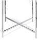 Derby 25 X 25 inch Black Side Table, Tray Table