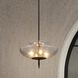 Fiorello 4 Light 21 inch Forged Bronze Convertible Pendant Ceiling Light