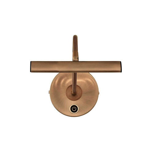 Curtis 4.5 watt 7 inch Antique Brass Picture Light Wall Light