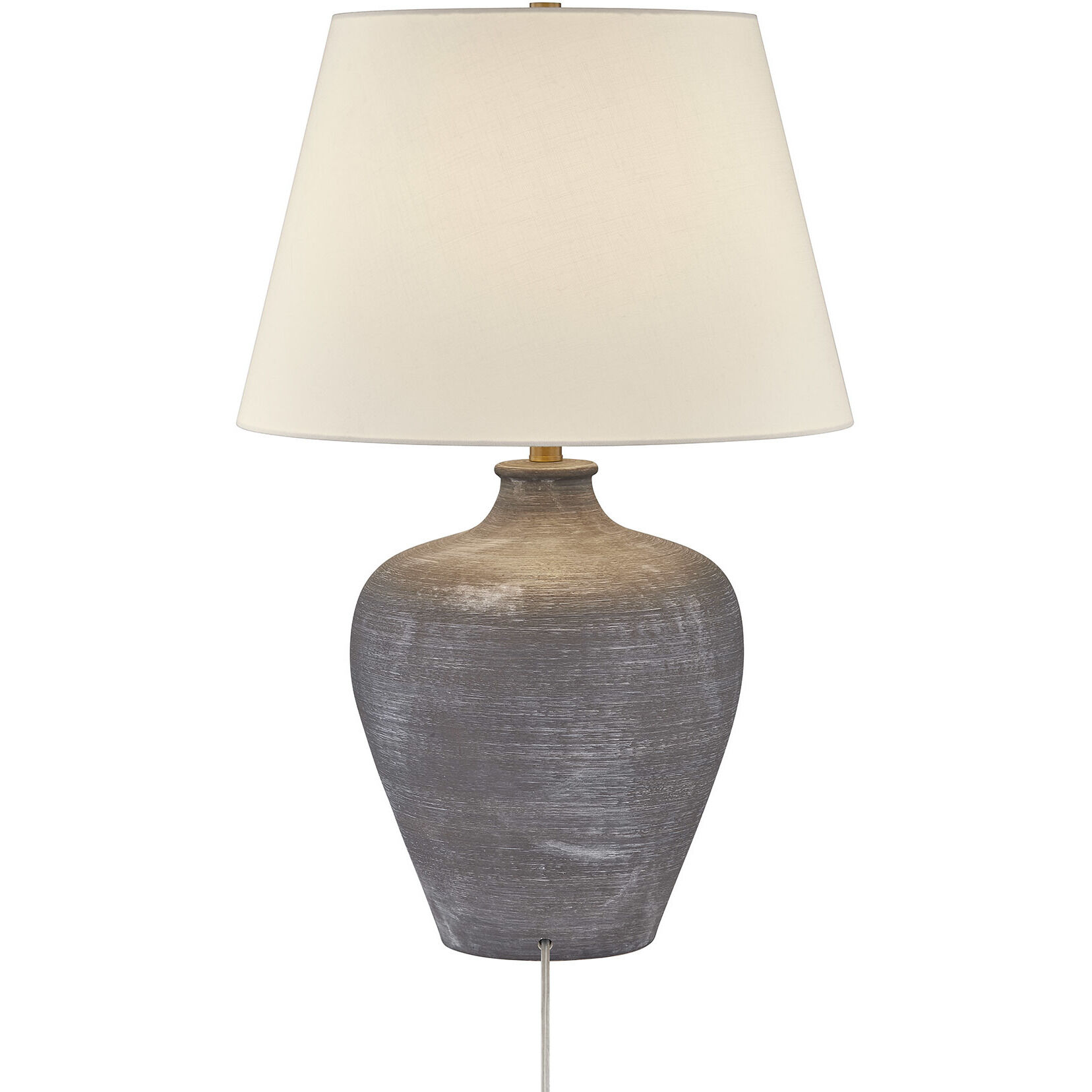 Dakota 29 inch 100.00 watt Gray Table Lamp Portable Light, Coco & Dash