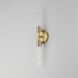Equilibrium LED 6 inch Natural Aged Brass Wall Sconce Wall Light