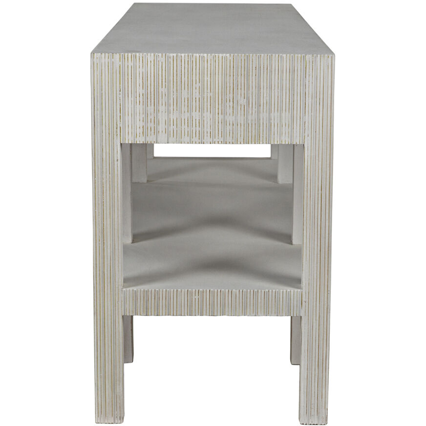 Conrad 81 X 20 inch White Wash Console