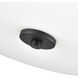 Laphia 2 Light 13.25 inch Matte Black Indoor Flushmount Ceiling Light