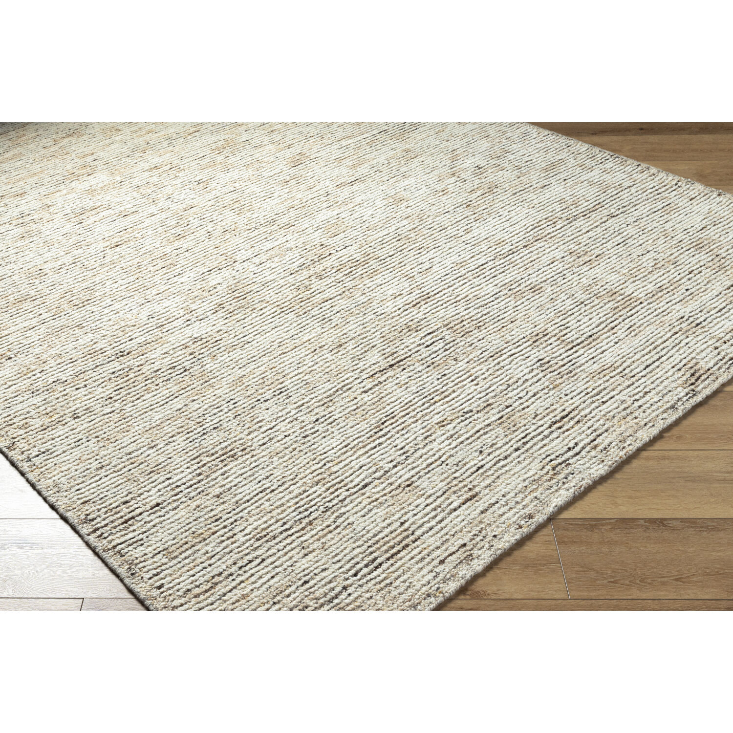 Machu Picchu 216 X 180 inch Pearl / Sterling Grey Handmade Rug in 15 x 18