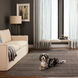 Riya 130 X 94 inch Dark Grey Rug in 8 x 11