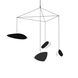 Papillons LED 31 inch Satin Black Pendant Ceiling Light