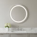 Mera 36 X 36 inch Might Bright White LED Wall Mirror