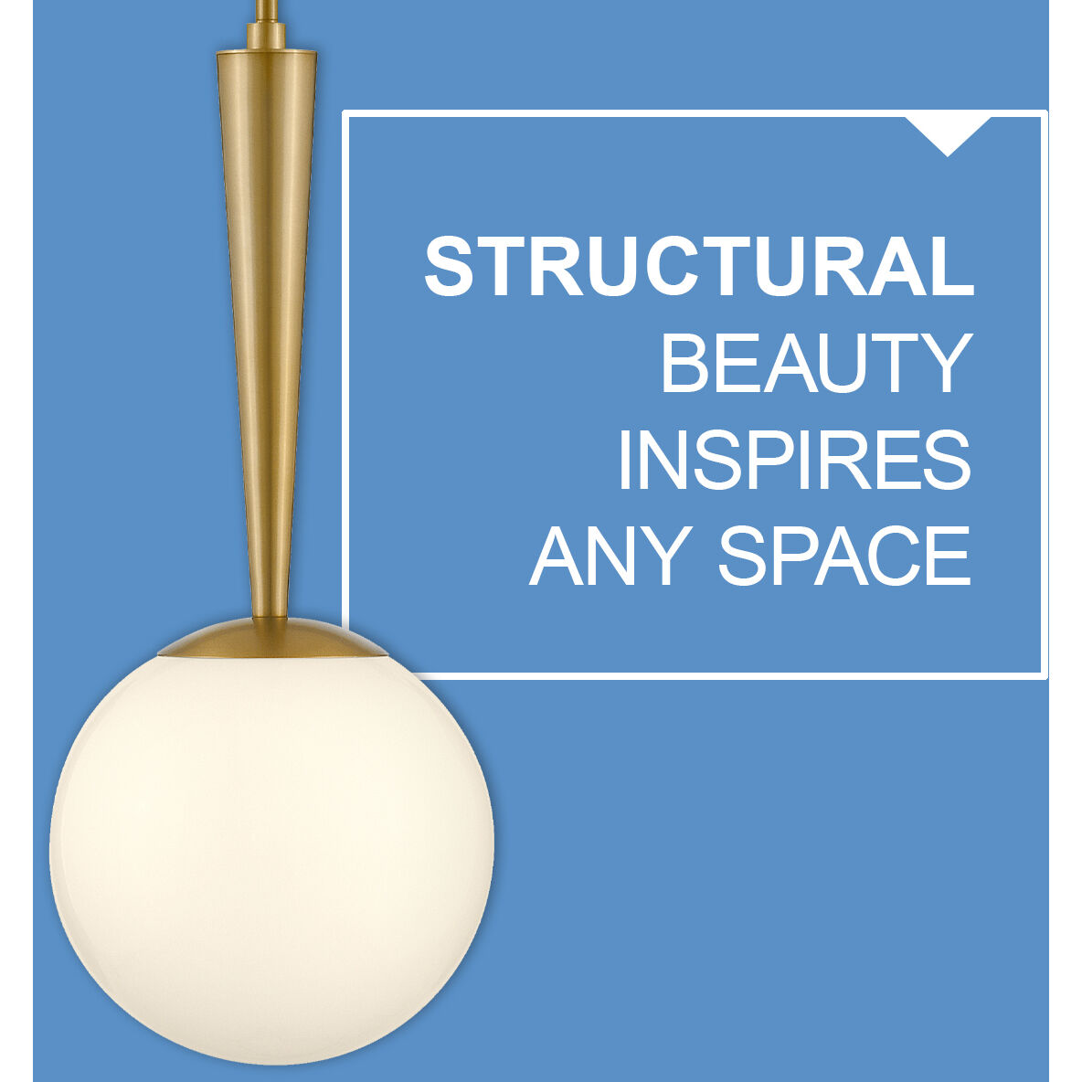 Izzy LED 9.75 inch Lacquered Brass Pendant Ceiling Light