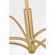 Alexa Hampton Chatsworth 6 Light 32 inch Gild Chandelier Ceiling Light