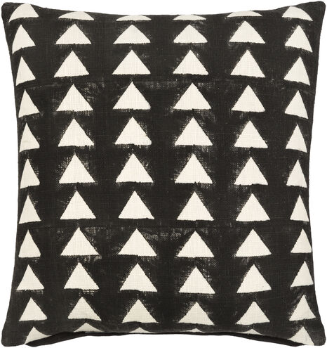 Malian 20 inch Black Pillow Kit in 20 x 20, Square
