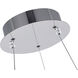 Canada LED 16 inch Chrome LED Chandelier Ceiling Light