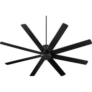 Proxima 72 inch Noir with Matte Black Blades Ceiling Fan