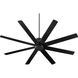 Proxima 72 inch Noir with Matte Black Blades Ceiling Fan