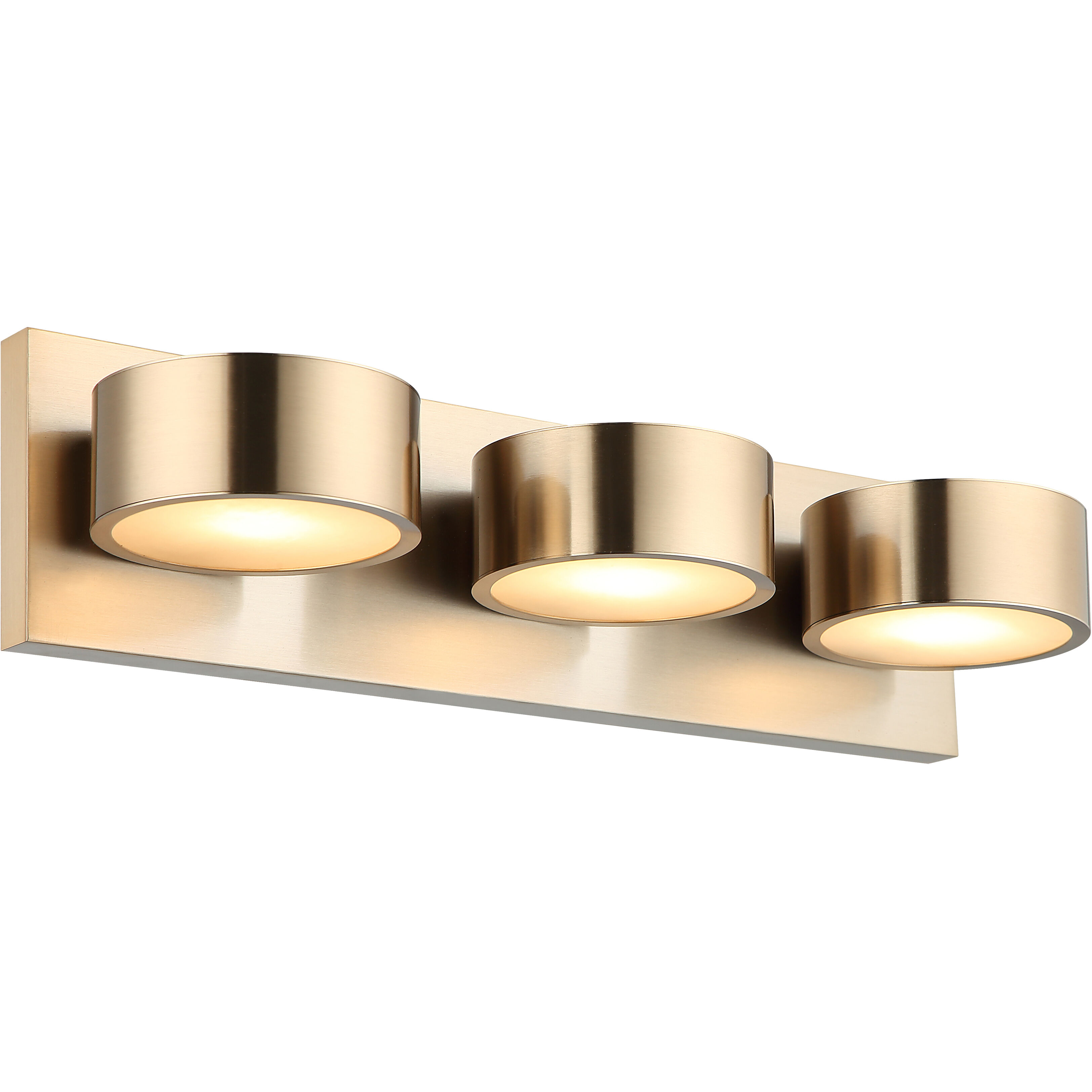 Weatherton 3 Light 18 inch Champagne Gold Wall Sconce Wall Light