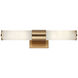 London Wall Sconce Wall Light in Aged Gold Brass