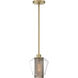 Kiruna 1 Light 8 inch Legacy Brass Mini Pendant Ceiling Light