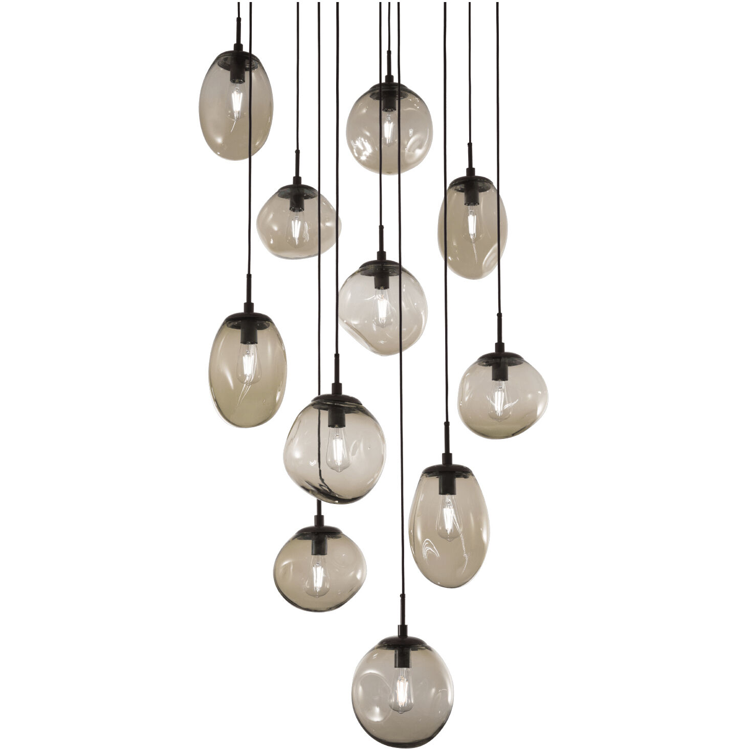 Cosmos Incandescent 3 Light 22.3 inch Beige Silver Chandelier Ceiling Light in Metallic Beige Silver, Bronze Cosmos, Round Multi-Port