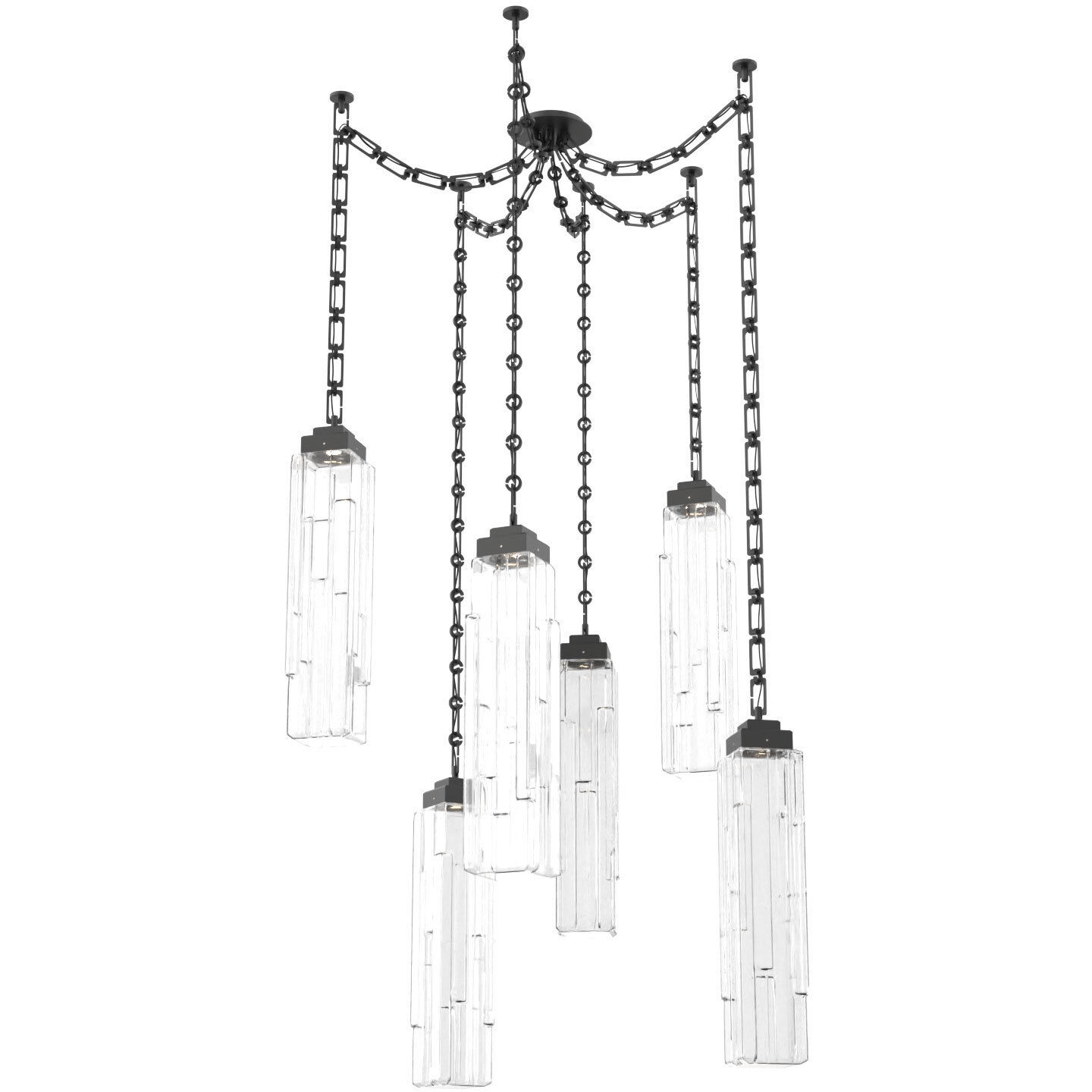 Ledgestone 6 Light 13.50 inch Pendant