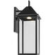 Prin 1 Light 22 inch Black Outdoor Wall Light, Large