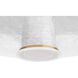 Vasili 1 Light 17.5 inch Clear Seedy Flush Mount Ceiling Light