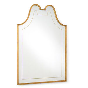 Chelsea House 54 X 36 inch Antique Gold/Clear Wall Mirror