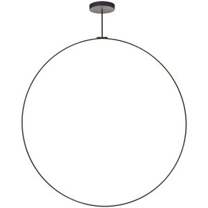 Cirque LED 48 inch Black Pendant Ceiling Light