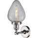 Franklin Restoration Geneseo LED 7 inch Polished Nickel Sconce Wall Light, Franklin Restoration
