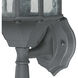 Hawthorne 1 Light 26 inch Black Outdoor Sconce